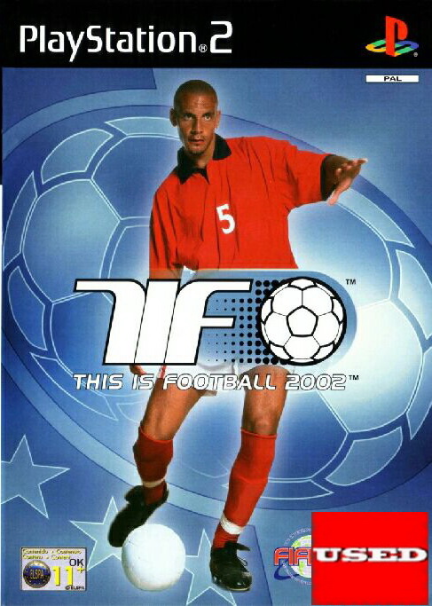 This is Football 2002 PS2 USED