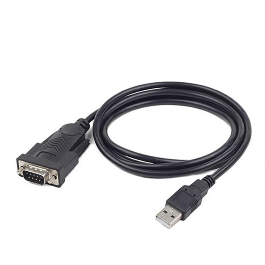 CABLEXPERT USB TO DB9M SERIAL PORT CONVERTER CABLE BLACK 1,5M