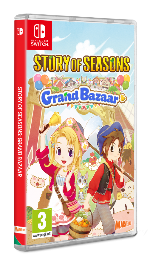 Story of Seasons Grand Bazaar Nintendo Switch NEW
