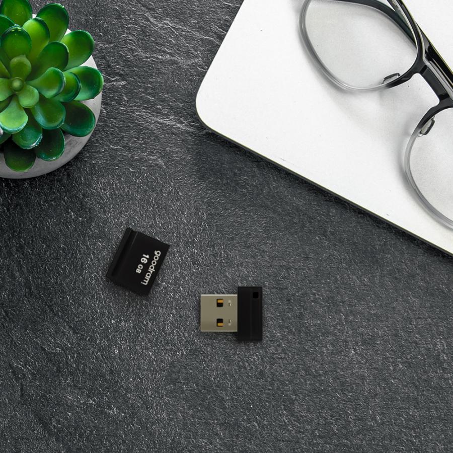 GOODRAM MINI USB2.0 FLASH DRIVE 16GB BLACK