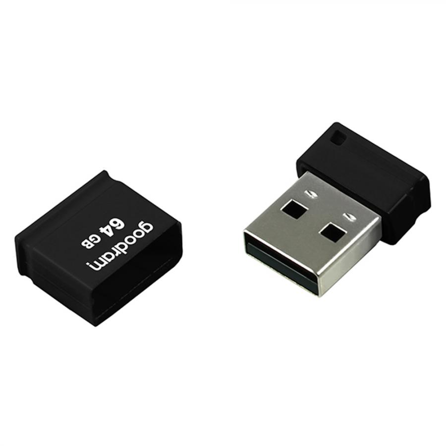 GOODRAM USB2.0 FLASH DRIVE 64GB UPI2 BLACK