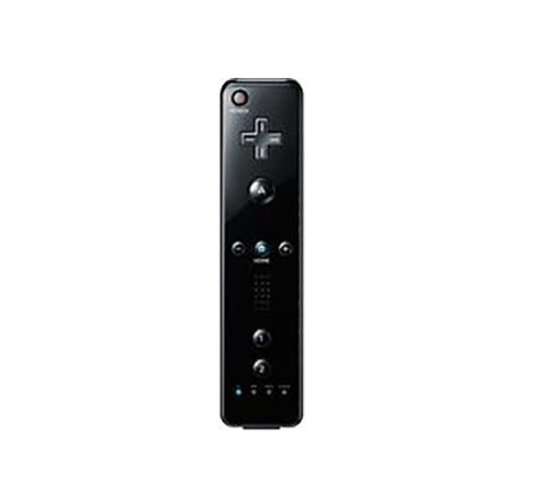Wii Remote Control (No Name) NEW (Black)(Περιλαμβάνει Motion+)