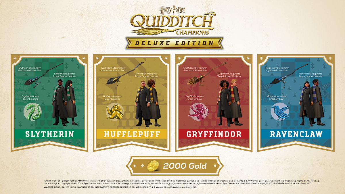 Harry Potter Quidditch Champions Deluxe Edition (Code in a Box) Nintendo Switch NEW