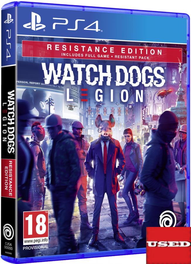Watch Dogs Legion ( PS5 Compatible ) PS4 USED