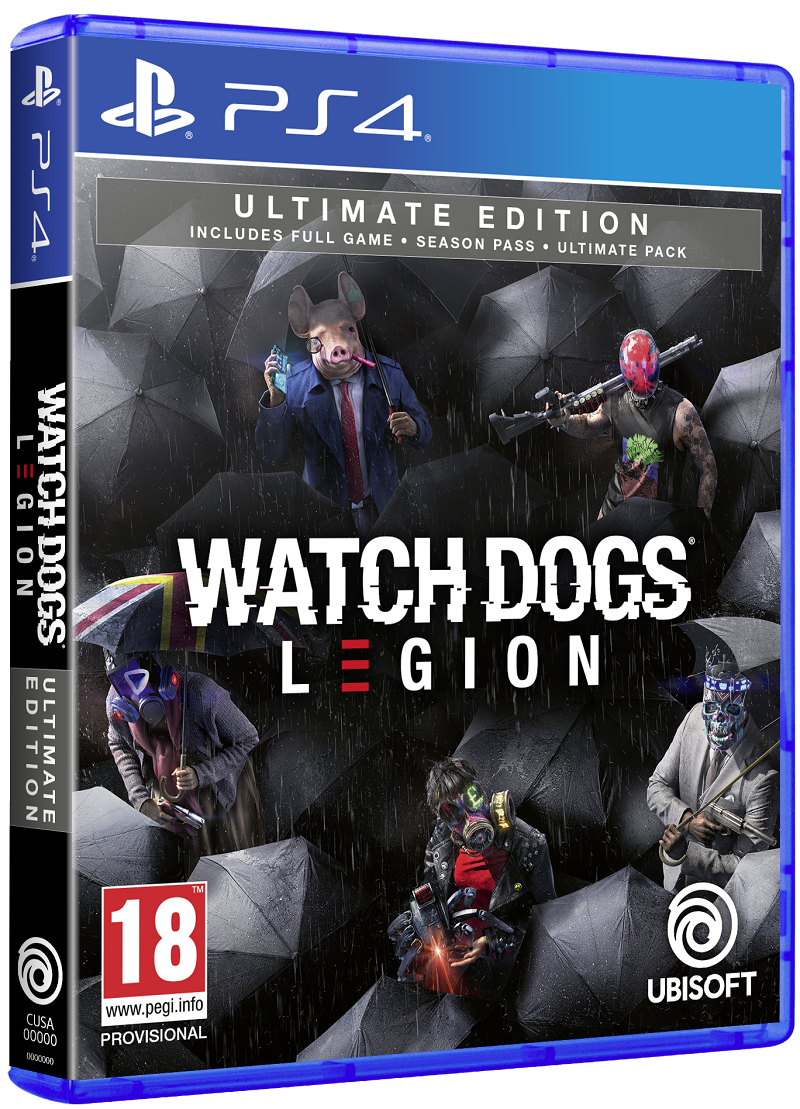 Watch Dogs Legion Ultimate Edition ( PS5 Compatible ) PS4 NEW