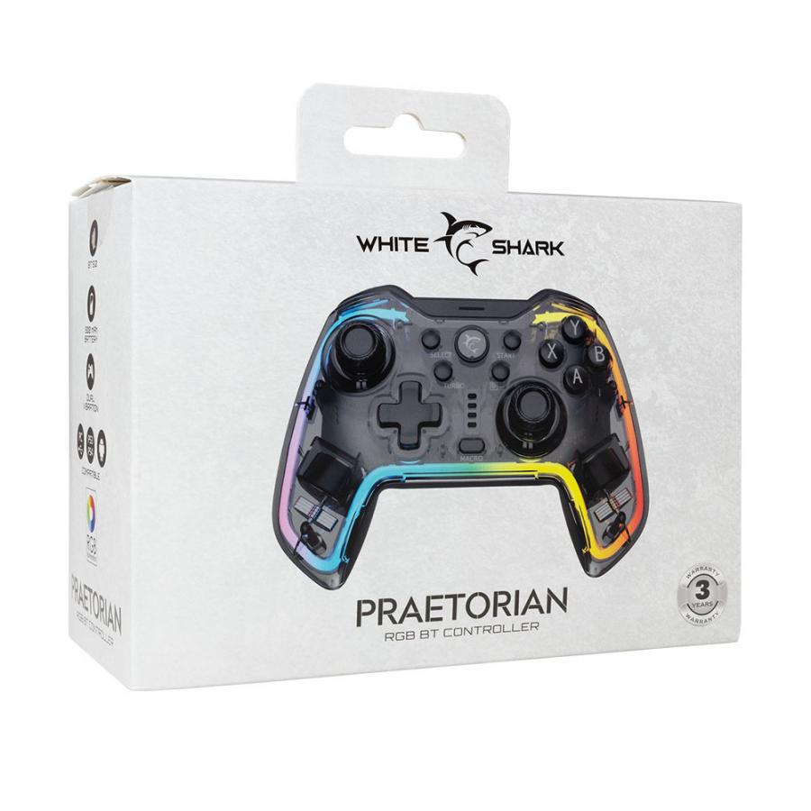 WHITE SHARK WIRELESS GAMEPAD GPW-8040 PRAETORIAN