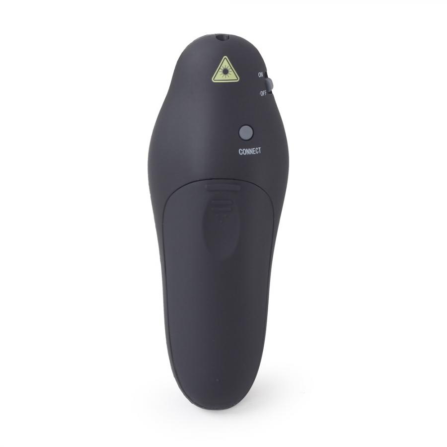 GEMBIRD WIRELESS PRESENTER WITH LASER POINTER BLACK
