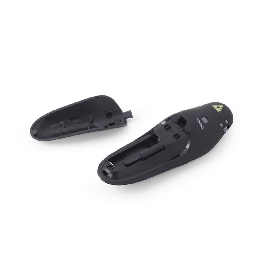 GEMBIRD WIRELESS PRESENTER WITH LASER POINTER BLACK