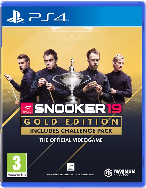 Snooker 19 Gold Edition PS4 NEW