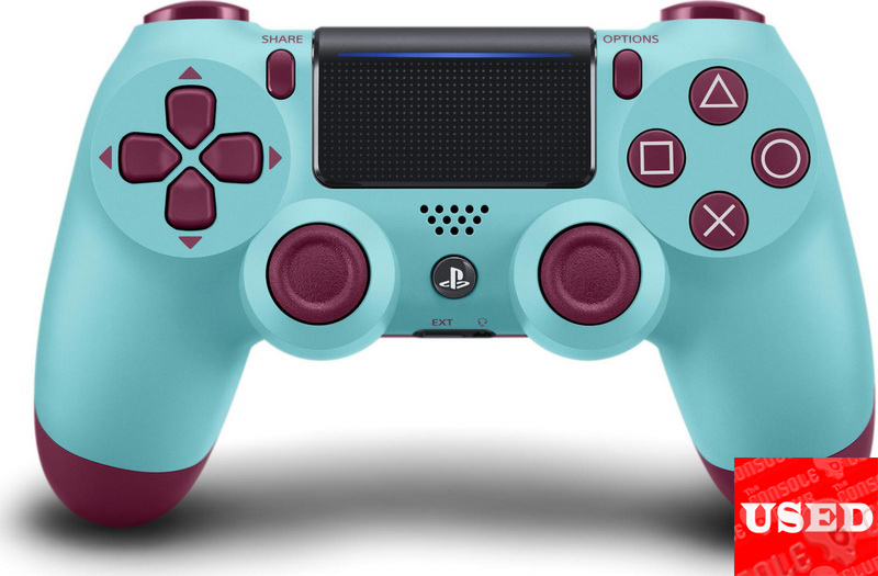 Sony DualShock 4 Berry Blue   V2 Controller USED (UNBOXED)