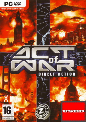 Act of War: Direct Action PC USED (ΔΕΝ ΠΑΙΖΕΙ !! ΜΟΝΟ ΓΙΑ ΣΥΛΛΟΓΗ)