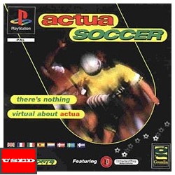 Actua Soccer PSX USED (Broken Case/No Back Cover)