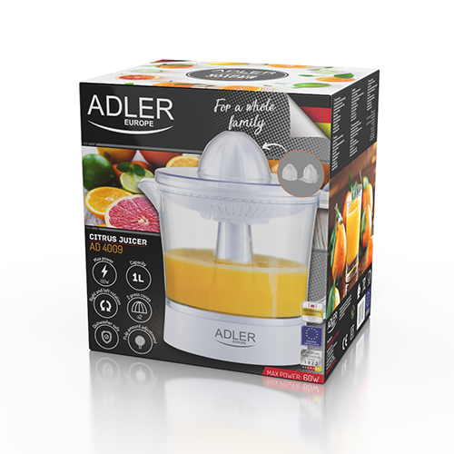ADLER CITRUS JUICER 60W WHITE