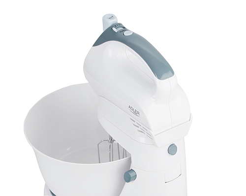 ADLER MIXER WITH A BOWL 400W WHITE