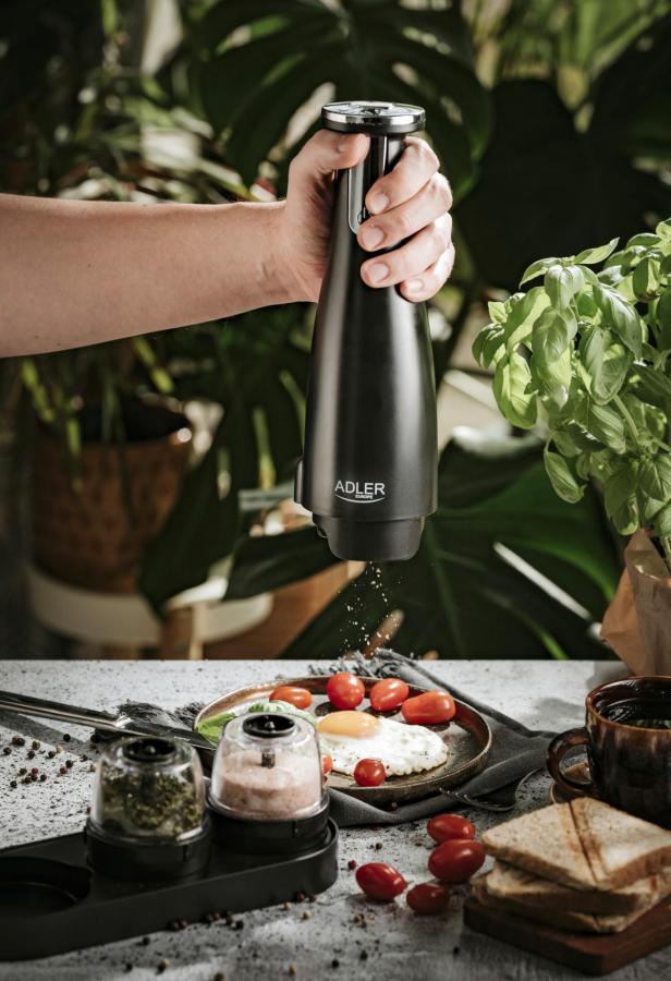 ADLER 3 IN 1 ELECTRIC SPICE GRINDER BLACK