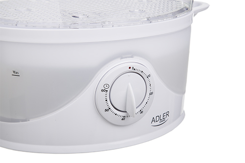 ADLER STEAM COOKER 9L 800W WHITE
