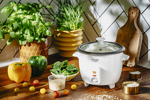 ADLER RICE COOKER 0.6L WHITE