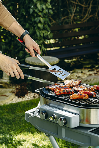 ADLER GRILL UTENSIL SET - STAINLESS STEEL WITH CARRYING CASE