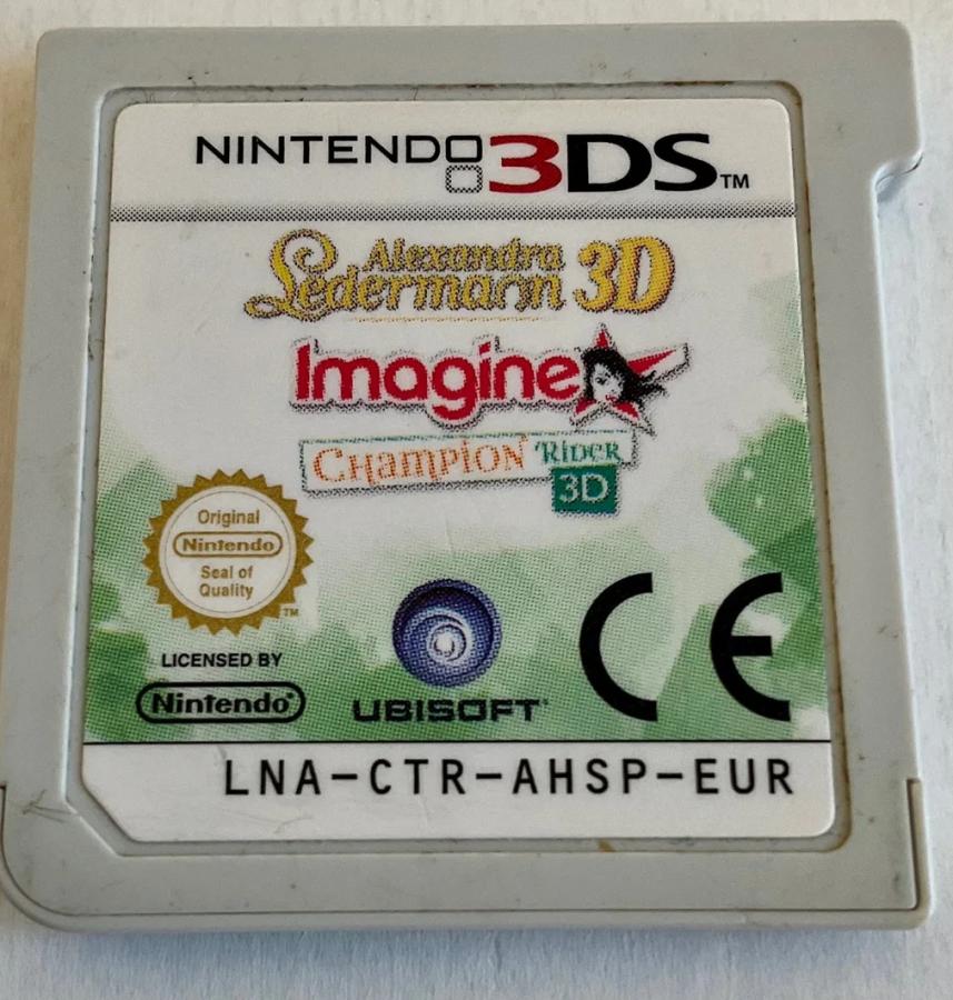 Imagine Champion Rider 3D 3DS USED (Cart Only)