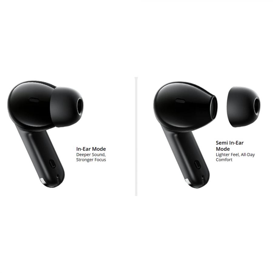 BLACKVIEW CLASSIC STYLE BT6.0 IN-EAR AIRBUDS 16 WITH CHARGING DOCK BLACK