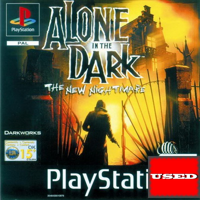 Alone in the Dark: The New Nightmare PSX USED  (Discs Only)