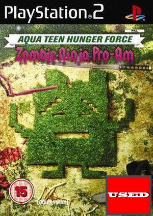 Aqua Teen Hunger Force Zombie Ninja ProAm PS2 USED
