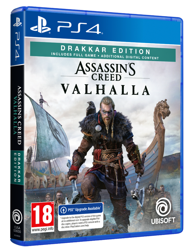 Assassin’s Creed Valhalla Drakkar Special Day 1 Edition ( PS5 Compatible ) PS4 NEW