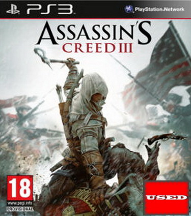 Assassin's Creed III (PR) PS3 USED (Disc Only)