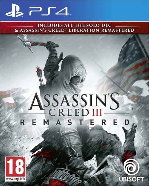 Assassin's Creed III Remastered PS4 NEW