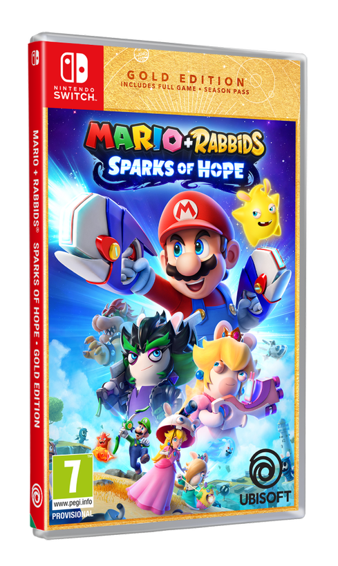 Mario and Rabbids Sparks of Hope Gold Edition Nintendo Switch NEW 