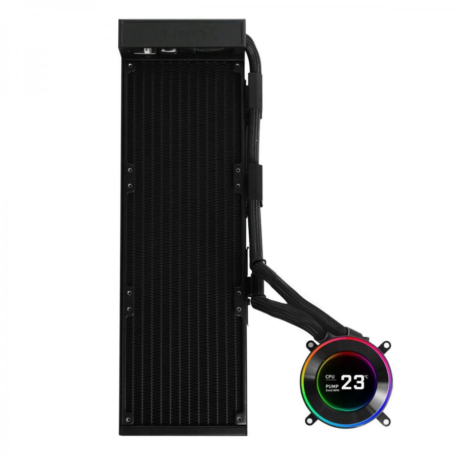 Lian Li HydroShift ΙΙ LCD 360 No Fans Black - AIO CPU Liquid Cooler
