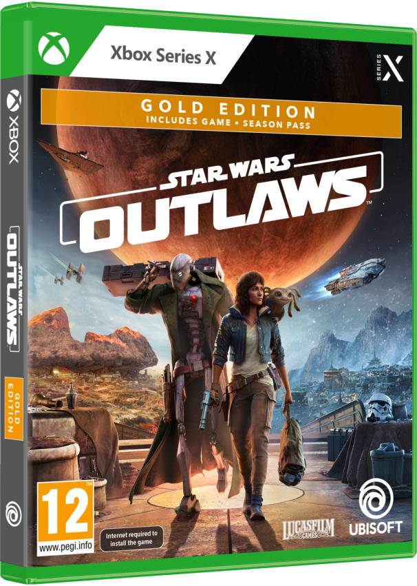 Star Wars Outlaws Gold Edition Xbox Series X NEW