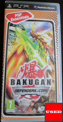 Bakugan: Defenders of the Core (Ess) PSP USED