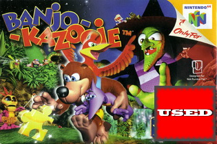 Banjo-Kazooie N64 USED (No Manual)