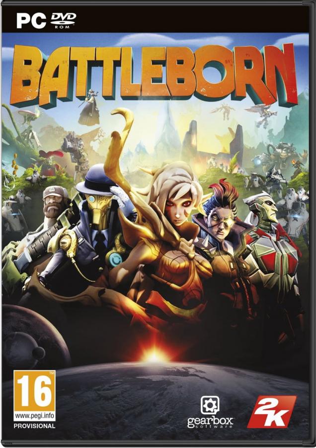 Battleborn Includes Firstborn Pack + Character Cards PC NEW