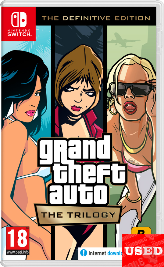 Grand Theft Auto: The Trilogy – The Definitive Edition NSW USED