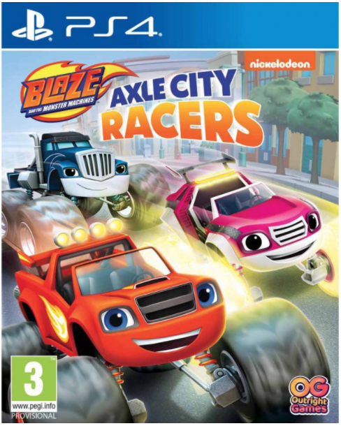 Blaze And The Monster Machines: Axle City Racers PS4 NEW