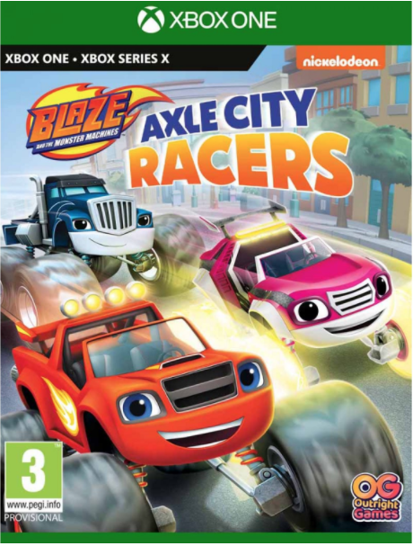 Blaze And The Monster Machines: Axle City Racers ( XONE & XBOX SERIES X ) NEW
