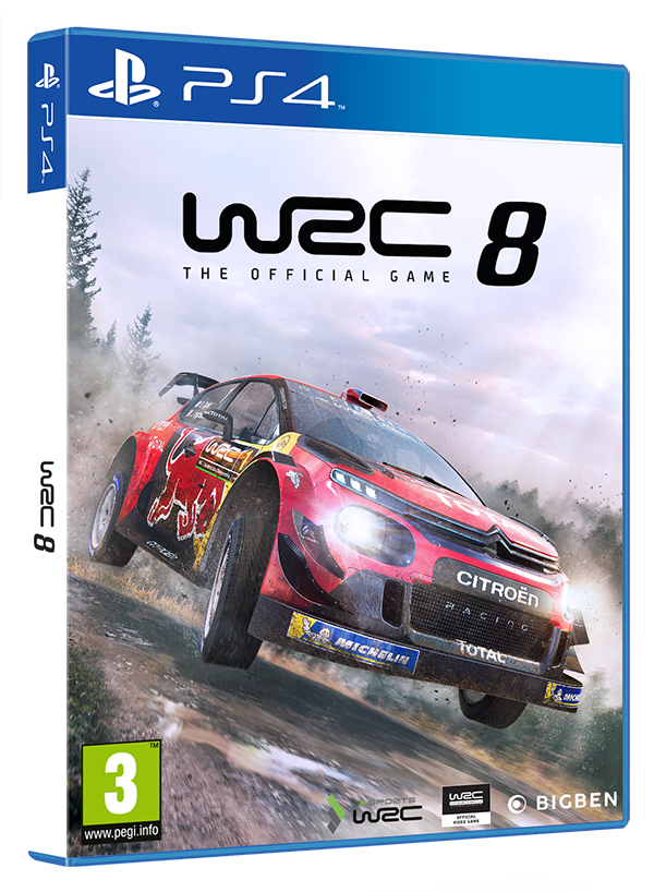 WRC 8 PS4 NEW