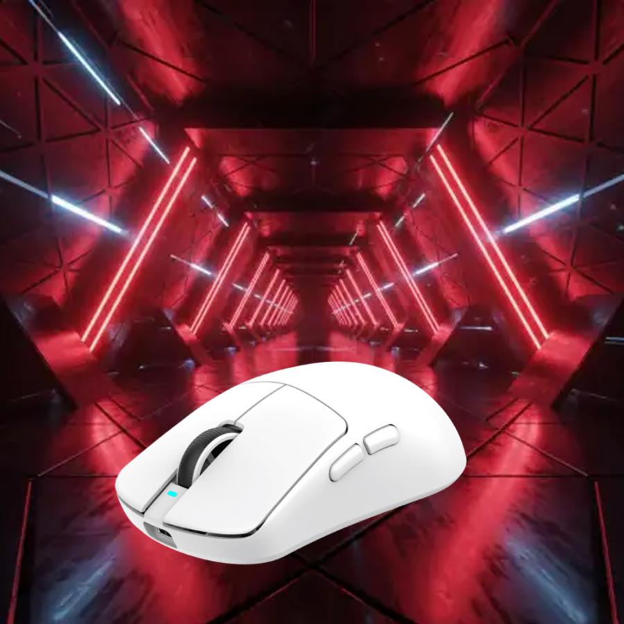 WHITE SHARK WIRELESS MOUSE WGM-5021 12000DPI WHITE