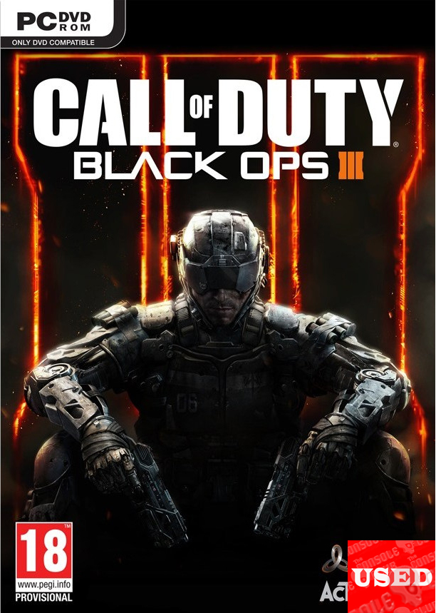 Call of Duty: Black Ops III  PC USED (ΔΕΝ ΠΑΙΖΕΙ !! ΜΟΝΟ ΓΙΑ ΣΥΛΛΟΓΗ)