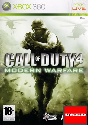 Call of Duty 4: Modern Warfare X360 USED 