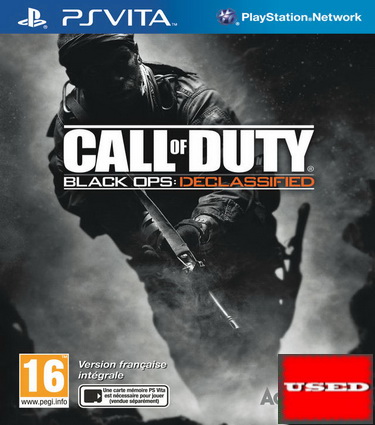 Call of Duty Black Ops: Declassified PSV USED (No manual)