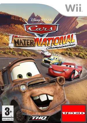 Cars Mater-National Championship Wii USED