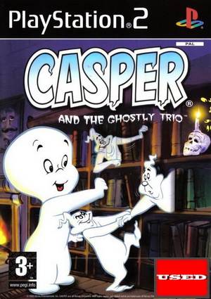 Casper and the Ghostly Trio PS2 USED  (English Game / Dutch Cover)