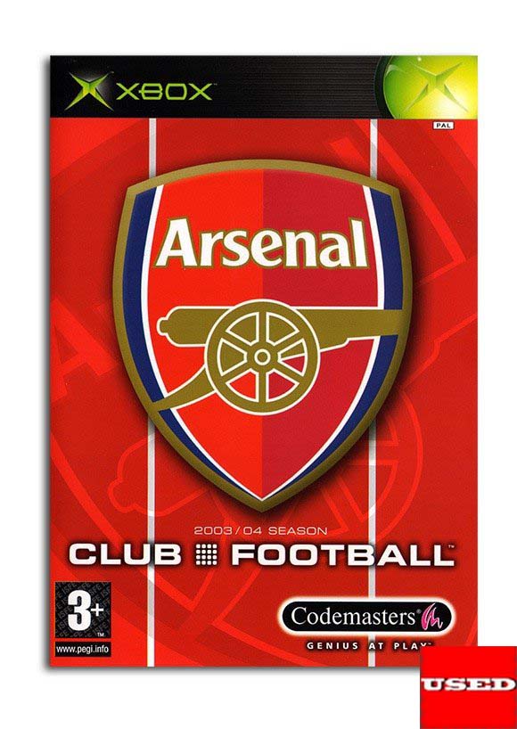 Arsenal Club Football XBOX USED (Disc Only)