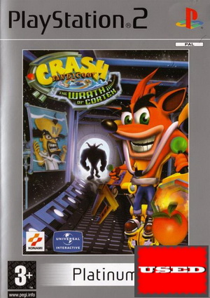 Crash Bandicoot: The Wrath of Cortex (Platinum) PS2 USED