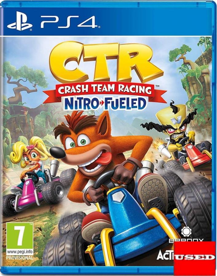 Crash Team Racing Nitro-Fueled PS4 USED