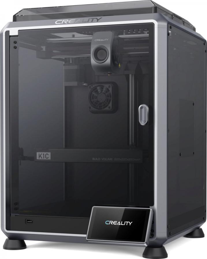 CREALITY K1C 2025 - CFS-C compatible 3D Printer High Speed FDM Enclosed 600 mm/s silent fans
