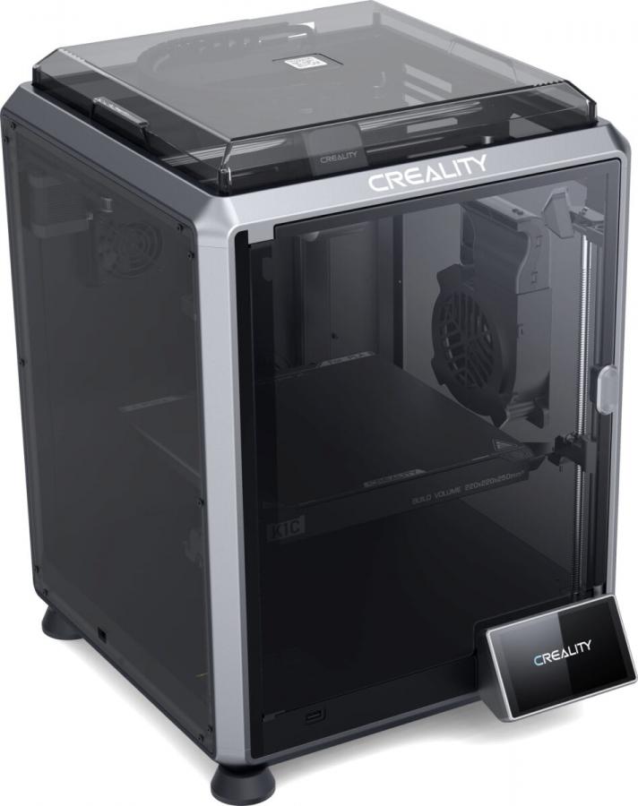 CREALITY K1C 2025 - CFS-C compatible 3D Printer High Speed FDM Enclosed 600 mm/s silent fans